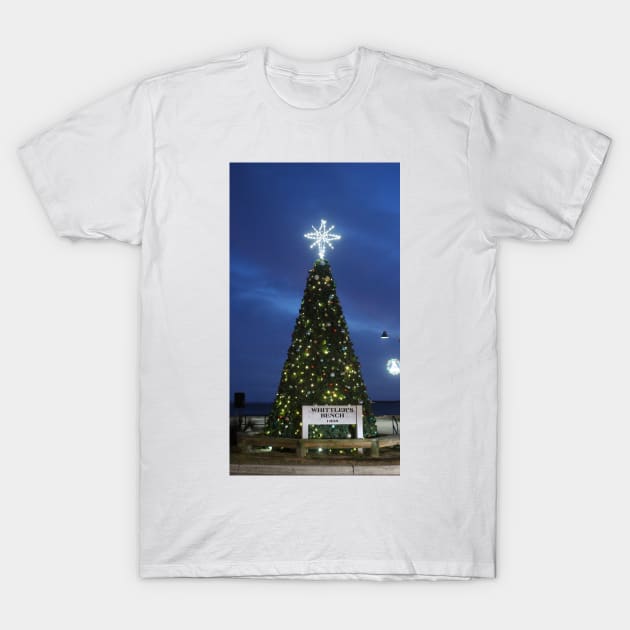 Southport Christmas Tree T-Shirt by Cynthia48